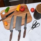 Elitehoff, zestaw noży kuchennych ze stojakiem