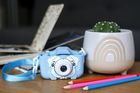 Extralink Kids Camera H28 Dual, aparat cyfrowy, niebieski
