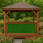 Gardlov, żywopłot sztuczny na balkon, 5-0,5 m