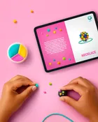 Hey Clay, Bijou, kolorowa biżuteria, masa plastyczna, 8 szt.