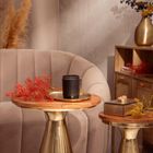 Homla, Sleek Leather, świeca zapachowa, Amber Musk, 225 G