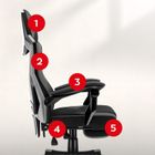 Huzaro, Combat 3.1 Grey, fotel gamingowy