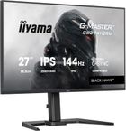 Iiyama, monitor, 27", GB2741QSU-B1 IPS, QHD, 144Hz, 1ms, 2xUSB, Adaptive G-SYNC, HDMI, DP, 350cd, HAS (150) PIVOT