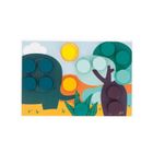 Janod, układanka, pierwsza drewniana mozaika