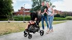 Kinderkraft, Grande 2020, wózek spacerowy, czarny