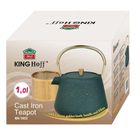 Kinghoff, zaparzacz żeliwny imbryk z filtrem, 1l