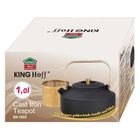 Kinghoff, zaparzacz żeliwny imbryk z filtrem, 1l