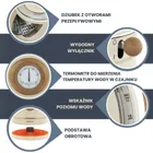 Klausberg, Retro, czajnik elektryczny, z termometrem, 1,7l, kb-9006