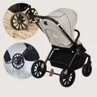 Lionelo, Mika Plus, wózek wielofunkcyjny, 3w1, Beige Sand