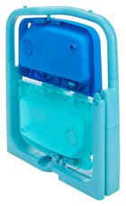 Little Tikes, Easy Store, stół wodny z akcesoriami, niebieski