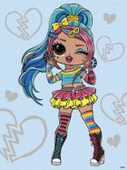 L.O.L. Surprise! malowanie po numerach, 30-40 cm