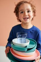 Mepal, Mio, Deep Pink, talerzyk dziecięcy