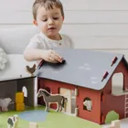 Micki, Farma, Zwierzątka na wsi, duże klocki drewniane