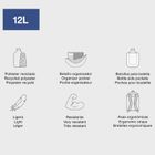 Miquelrius, London, Matisse Cat, plecak dwukomorowy, 12l