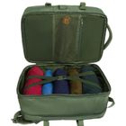 Peterson, plecak podróżny z miejscem na laptopa i portem USB, zielony