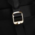 Peterson, plecak z uchwytem na walizkę, nylonowy, czarny