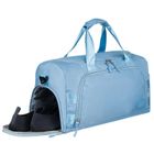 Peterson, torba podróżna z uchwytem na walizkę, błękitna