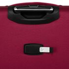 Peterson, walizka, wykonana z poliestru, średnia, czerwono-niebieska, 68 cm