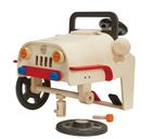 Plan Toys, Mały Mechanik, drewniany serwis samochodowy