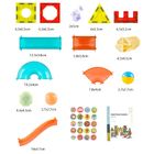 Ricokids, klocki magnetyczne z podświetleniem, 100 elementów