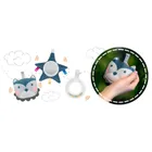 Ricokids, leżaczek bujaczek z wibracją, szary