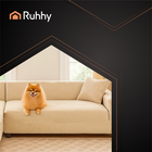 Ruhhy, pokrowiec na kanapę, beżowy, 145-185 cm