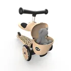 Scoot & Ride, Highwaykick 1, Lifestyle, jeździk i hulajnoga 2w1, Leopard
