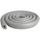 Sipo, piankowa taśma zabezpieczająca szklane krawędzie mebli, 2 metry, szara