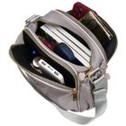 Torebka shopper, szara, Peterson