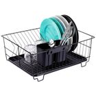 Vilde, suszarka na naczynia czarna, 40-33-17 cm