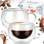 Vilde, szklanki termiczne z podwójną ścianką, do kawy i herbaty, 280 ml, 2 szt.