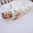 Zaffiro, Malaga, śpiworek do spania, muślinowy, TOG 1.5, vanilla, 0-6m