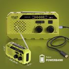 Adler, radio solarne z korbką ręczną