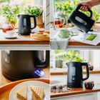 Adler, Strix, czajnik elektryczny, czarny, 1,7l