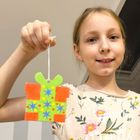 Alexander, Piaskowe Malowanki, Ozdoby na Choinkę: Ciastek, zestaw kreatywny