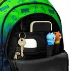 Astrabag, plecak szkolny, 3-komorowy, Ombre Football