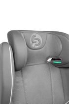 Caretero, Breezy Fix, fotelik samochodowy 2w1, podstawka, grey, 100-150 cm