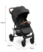 Caretero, Elma, wózek spacerowy, Dark Grey