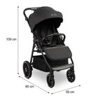 Caretero, Jimbo, wózek spacerowy, Black