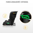 Caretero, Nimbus i-Size, fotelik samochodowy, podstawka, camel, 100-150 cm