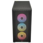 Corsair, obudowa komputerowa, 3000D Airflow RGB TG Mid-Tower, czarna