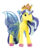 Galupy, Skrzydlate Jednorożce, brokatowa figurka z kryształkiem Swarovskiego, 1 szt.
