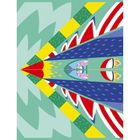 Janod, Papierowe samoloty z wyrzutnią, zestaw kreatywny