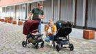 Kinderkraft, Grande 2020, wózek spacerowy, czarny