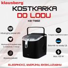 Klausberg, automatyczna kostkarka do lodu, 100W, 1,2l