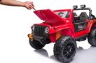 Lean Cars, terenówka, pojazd na akumulator, XB-1118, czerwony