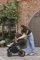 Lionelo, Mika Plus, wózek spacerowy, mocha mousse