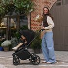 Lionelo, Mika Plus, wózek wielofunkcyjny 3w1, Black Onyx