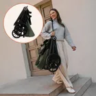 Lionelo, Mika Plus, wózek wielofunkcyjny, 3w1, Green Olive