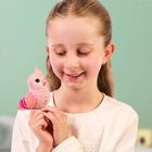 Little Live Pets, Mój Prawdziwy Ptaszek, Rosie, ćwierkający ptaszek w klatce, zabawka interaktywna, różowy